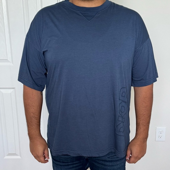 Dior Men's Deep Blue Short Sleeve Tee